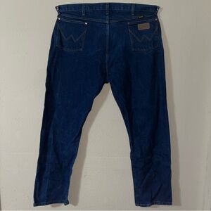 Wrangler Men’s 13MWZ Cowboy Cut Original Fit Blue Denim Jeans 44x32